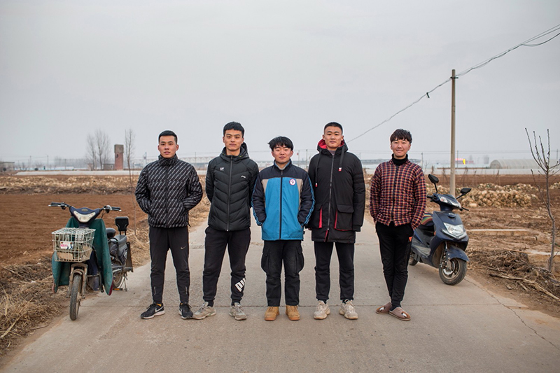 2019年2月4日。天各一方的小伙伴们回潘庄村过年聚在一起。作者：刘磊